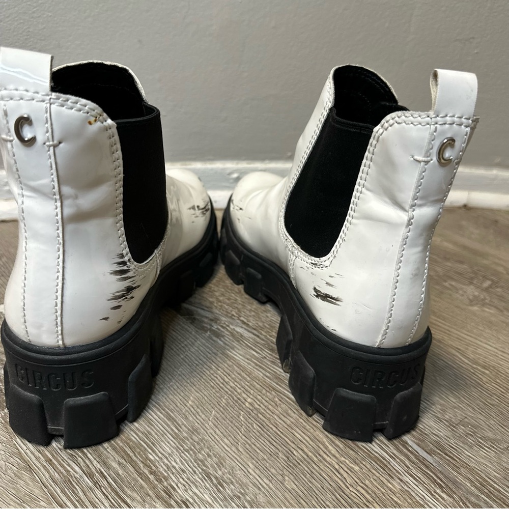 Circus by Sam Edelman White Platform Boots - Picture 4 of 7